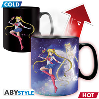Kubek Sailor Moon - Sailor i Chibi - 460ml