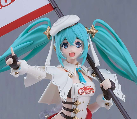 Figurka Model Kit Hatsune Miku GT Project Plamatea Plastic Model Kit Racing Miku: 2023 15 cm