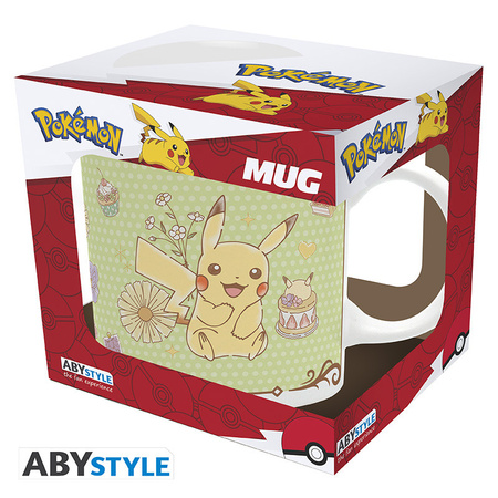 Kubek Pokemon - Pikachu i Eevee - 320ml