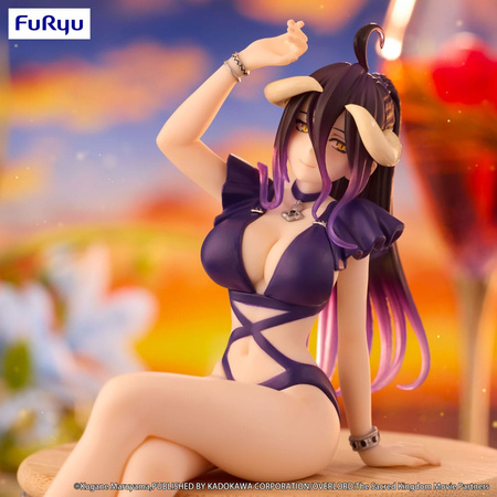 Figurka Overlord Noodle Stopper Albedo Swimsuit Dark Purple Color Ver. 16 cm