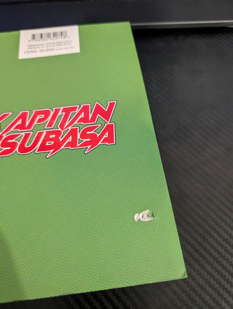 Manga Kapitan Tsubasa Tom 04 Z Defektem