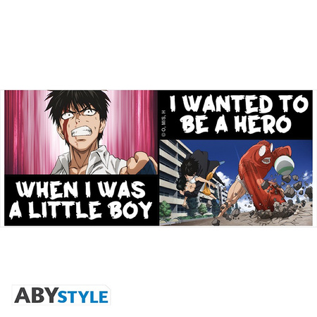 Kubek One Punch Man - Becoming a hero