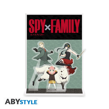 Figurka Akrylowa Spy x Family Diorama - Ready for action! 16cm