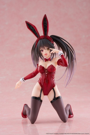 Figurka Date A Live V Desktop Cute Figure Kurumi Tokisaki Bunny 13 cm