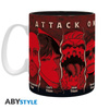 Kubek Attack on Titan - Tytani - 460ml