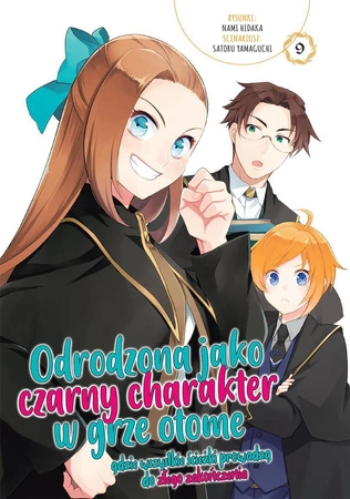 Manga Odrodzona jako czarny charakter w grze otome tom 09