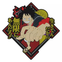 Podkładka pod kubek One Piece Ichiban Kuji Monkey D. Luffy 10 cm