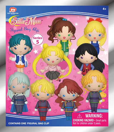 Gacha Sailor Moon 3D PVC Bag Clips Series 5