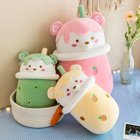 Poduszka Bubble Tea Miś duży