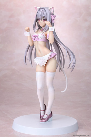Figurka Tsuki ni Yorisou Otome no Sahou 1/6 Luna Sakurakouji Cat Maid Sakura Color Ver. 26 cm