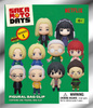 Gacha Sakamoto Days 3D PVC Bag Clips Series 1