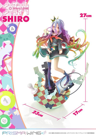 Figurka No Game No Life Shiro: Prisma Wing 27cm