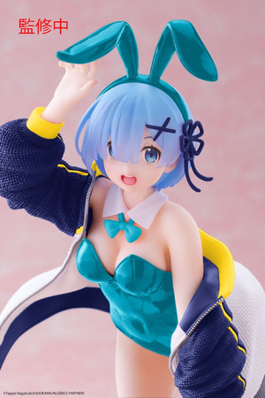 Figurka Re:Zero Starting Life in Another World Rem (Jacket Bunny Ver.) 18 cm