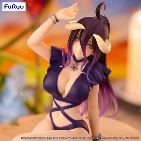 Figurka Overlord Noodle Stopper Albedo Swimsuit Dark Purple Color Ver. 16 cm