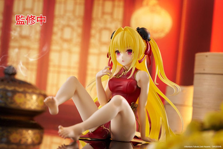 Figurka To Love Ru Darkness Desktop Cute Figure Golden Darkness (Chinese Dress Ver.) 13 cm