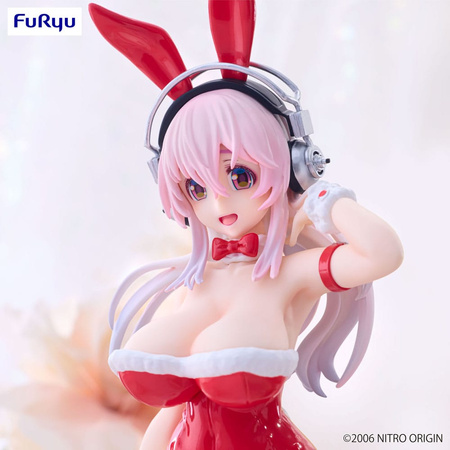 Figurka Super Sonico BiCute Bunnies Red Color Ver. 30 cm