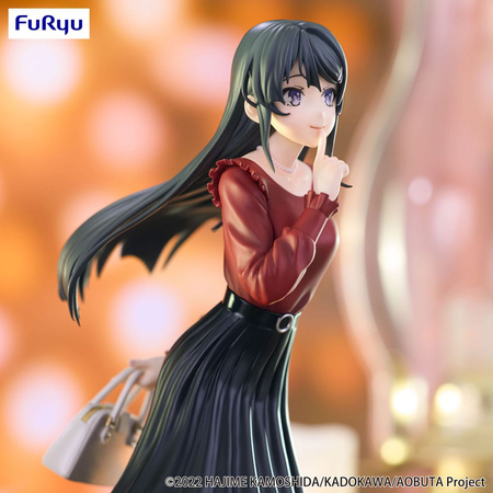 Figurka Rascal Does Not Dream of Bunny Girl Senpai Trio-Try-iT Mai Sakurajima Winter Outfit Ver. 21 cm