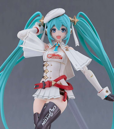 Figurka Model Kit Hatsune Miku GT Project Plamatea Plastic Model Kit Racing Miku: 2023 15 cm
