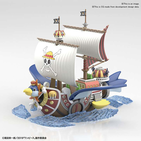 Model do składania One piece grand ship coll coll thousand s new 10cm