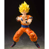 S.H Figuarts Dragon Ball Son Goku Super Saiyan + Teleport Kamehameha Set 14cm