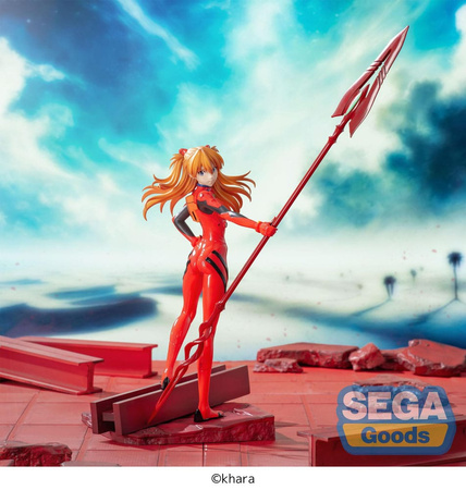 Figurka Evangelion: 3.0+1.0 Thrice Upon a Time Luminasta Asuka Shikinami Langley x Spear of Longinus 20 cm