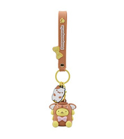 Brelok Sanrio Animal Series Keychain with Hand Strap Pompompurin 5 cm