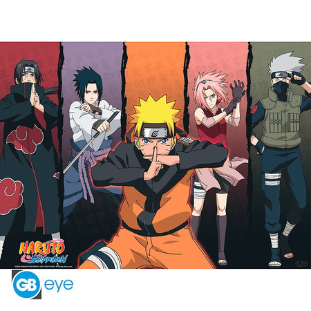 Plakat Naruto Shippuden 52 x 38 cm