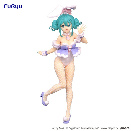 Figurka Hatsune Miku BiCute Bunnies  White Rabbit Purple Color Ver. 28 cm