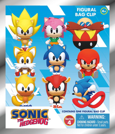 Gacha Sonic - The Hedgehog 3D PVC Bag Clips Series 3