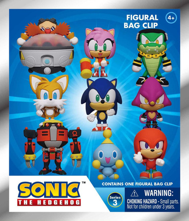 Gacha Sonic - The Hedgehog 3D PVC Bag Clips Series 3