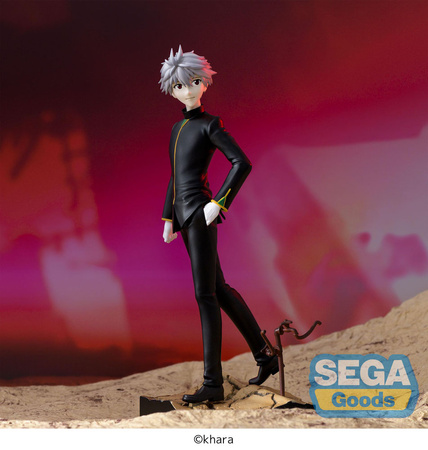 Figurka Evangelion: 3.0+1.0 Thrice Upon a Time SPM Vignetteum Kaworu Nagisa Commander Suit Ver. 19 cm
