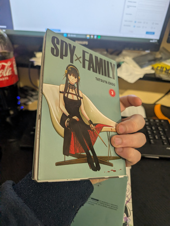 Manga Spy X Family tom 03 Z Defektem