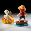 Figurka One Piece Luffy & Going Merry 8cm