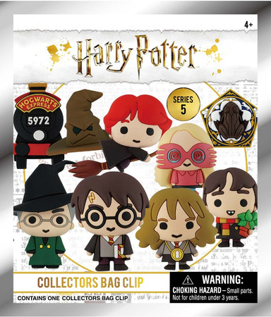 Gacha Harry Potter 3D PVC Bag Clips Series 5
