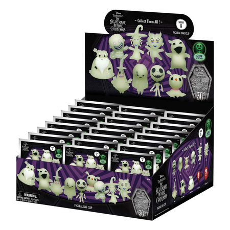 Gacha Nightmare Before Christmas 3D Glow in the Dark Series 8 