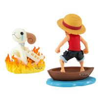 Figurka One Piece Luffy & Going Merry 8cm