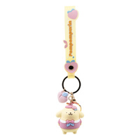 Brelok Sanrio Peach Series Keychain with Hand Strap Pompompurin 5 cm