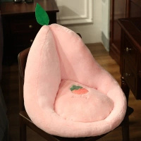 Poduszka siedzisko Różowa truskawka