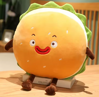 Poduszka hamburger z buzią