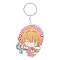 Acrylic Keychain Card Captor Sakura: Clear Card Sakura Kinomoto 8 cm