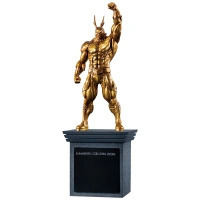 Figurka My Hero Academia Ichiban Kuji Bronze Statue All Might Masterelive 18cm