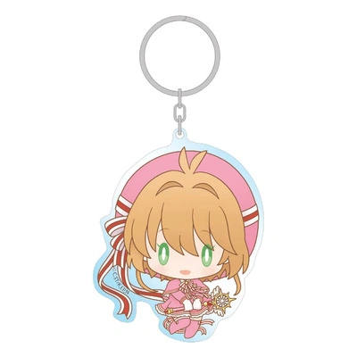 Acrylic Keychain Card Captor Sakura: Clear Card Sakura Kinomoto  8 cm