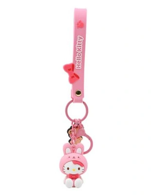 Brelok Sanrio Animal Series Keychain with Hand Strap  Hello Kitty 5 cm