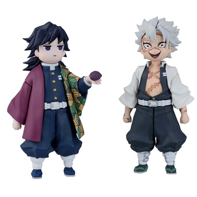 Figurka Demon Slayer Kimetsu no Yaiba Ichibansho Giyu Tomioka & Sanemi Shinazugawa 7cm