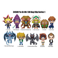 Gacha Yu-Gi-Oh 3D PVC Bag Clips Series 1