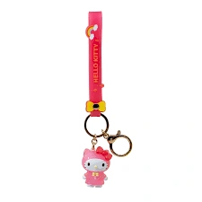 Brelok Sanrio Raincoat Series Keychain with Hand Strap Hello Kitty 5 cm