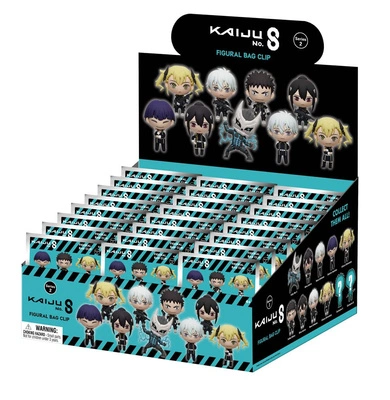 Gacha Kaiju No. 8 PVC Bag Clips Series 2