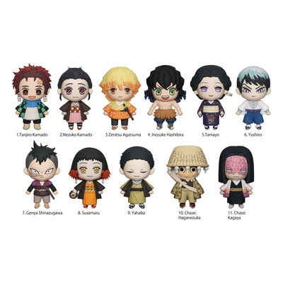 Gacha Demon Slayer: Kimetsu no Yaiba 3D losowy brelok