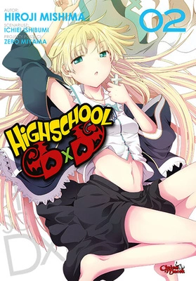 Manga Highschool DxD tom 02