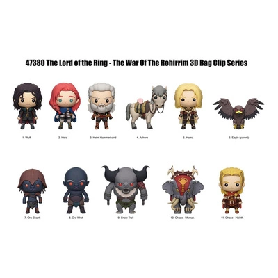 Gacha Lord of the Rings: War of Rohirrim 3D losowy brelok